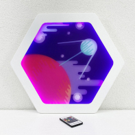 Декоративная тактильная панель с подсветкой - «Спутник» - fgospostavki.ru - Москва