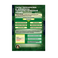 Комплект таблиц. ОБЖ. Терроризм. - fgospostavki.ru - Москва
