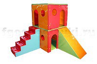 Домик игровой двухэтажный (комплект) - fgospostavki.ru - Москва