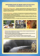 Комплект плакатов "Добровольная пожарная дружина" - fgospostavki.ru - Москва