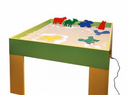 Электрифицированный световой стол "Песочница" с комплектом шаблонов для рисования - fgospostavki.ru - Москва