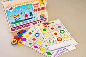 Игровой набор Фребеля "Цвет и форма" (серия "Эксперимент") - fgospostavki.ru - Москва