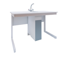 Стол ученический для кабинета химии двухместный - fgospostavki.ru - Москва