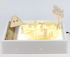 Световой планшет для рисования песком Белый - fgospostavki.ru - Москва