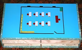 Магнитный набор для реабилитации "Ориентир" (для слепых и слабовидящих детей) - fgospostavki.ru - Москва