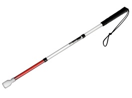 Трость складная графит детская на крючке 85 сантиметров (3 светоотражающих звена) - fgospostavki.ru - Москва