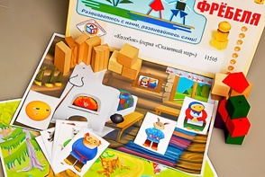 Игровой набор Фребеля "Колобок" (серия "Сказочный мир". Выпуск 1) - fgospostavki.ru - Москва