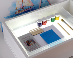 Стол-планшет "Водная фантазия"  (Формат А3) - fgospostavki.ru - Москва