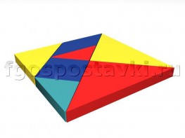 Детский мат "Квадрат-головоломка" - fgospostavki.ru - Москва