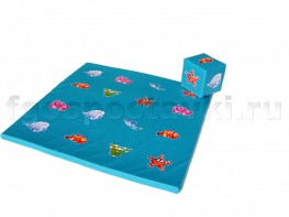 Игровой мат "Море" с кубиком - fgospostavki.ru - Москва