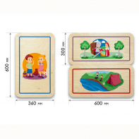 Набор стеновых панелей «Мои увлечения - Любимые занятия» - fgospostavki.ru - Москва