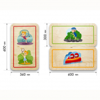 Набор стеновых панелей «Спорт - Движение-жизнь» - fgospostavki.ru - Москва