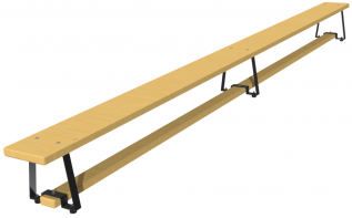 Скамейка гимнастическая (металлические ножки) (4 м)  - fgospostavki.ru - Москва