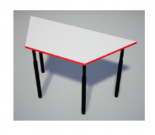 Стол ученический трапеция - fgospostavki.ru - Москва