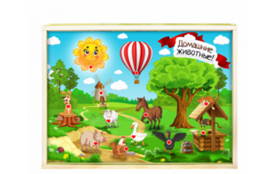 Интерактивная светозвуковая панель «Домашние животные» - fgospostavki.ru - Москва