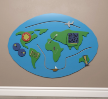 Бизиборд «Планета Земля» - fgospostavki.ru - Москва