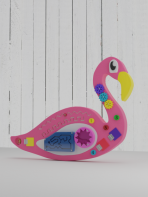 Бизиборд «Розовый фламинго» - fgospostavki.ru - Москва