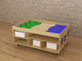 STEAM Многофункциональный стол Море, суша и лес - fgospostavki.ru - Москва