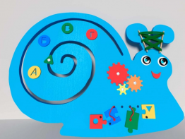 Бизиборд «Улитка» - fgospostavki.ru - Москва