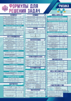 Стенд "Формулы для решения задач по физике" Вариант 1 - fgospostavki.ru - Москва