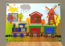 Бизипанель «Вагончик» - fgospostavki.ru - Москва