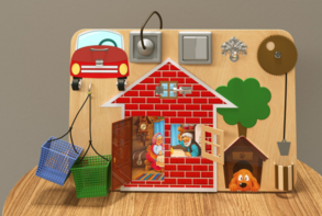 Настенная панель «Загородный домик» - fgospostavki.ru - Москва