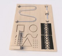 Настенная панель для эрготерапии - fgospostavki.ru - Москва