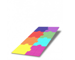 Настенная панель «Разноцветные пазлы» - fgospostavki.ru - Москва