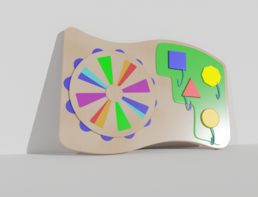 Тактильно-развивающая панель «Яркие краски» - fgospostavki.ru - Москва