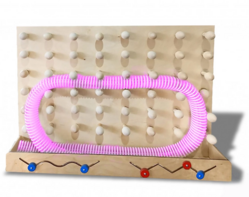 Тактильно-развивающая панель с трубой - fgospostavki.ru - Москва