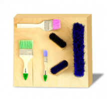 Тактильно-развивающая панель с мягкими кисточками - fgospostavki.ru - Москва