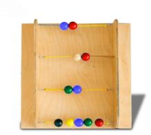 Тактильно-развивающая панель с текстурами и радужными шариками - fgospostavki.ru - Москва