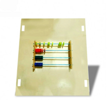 Тактильно-развивающая панель «Цветные счеты» - fgospostavki.ru - Москва