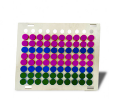 Тактильно-развивающая панель «Цветные фигурки» - fgospostavki.ru - Москва