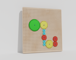 Тактильно–развивающая панель «Механика» - fgospostavki.ru - Москва