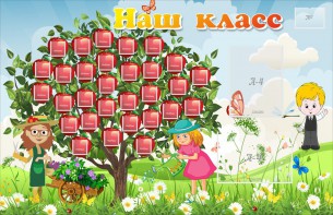 Стенд "Наш класс" Вариант 3 - fgospostavki.ru - Москва