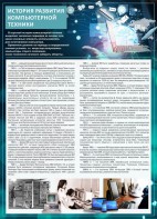 Стенд "История развития компьютерной техники" Вариант 1 - fgospostavki.ru - Москва