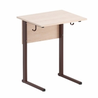 Стол ученический одноместный на прямоугольной трубе - fgospostavki.ru - Москва