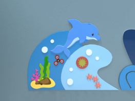 Бизиборд «Дельфин» - fgospostavki.ru - Москва