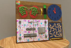 Бизиборд «Для девочек» - fgospostavki.ru - Москва