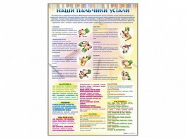 Стенд "Наши пальчики устали" (зарядка) - fgospostavki.ru - Москва