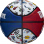 Мяч баскетбольный Wilson NBA All Team (размер 7, резина, тренировочный) - fgospostavki.ru - Москва
